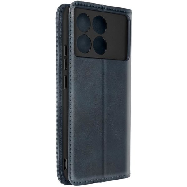 Kotelo Xiaomi Poco X6 Pro Wallet Stand Mosaic Pattern Midnight Blueille Blå