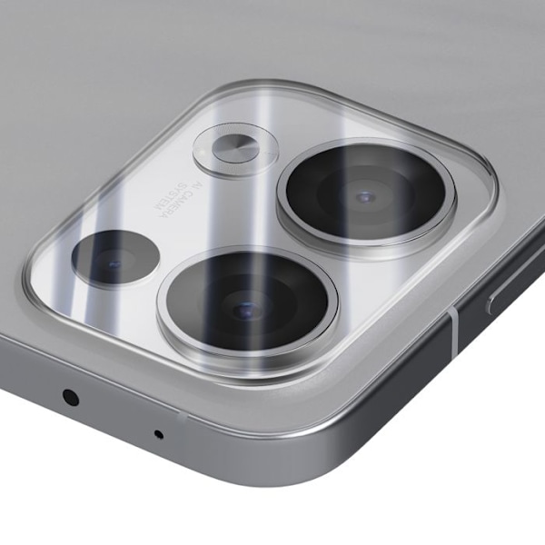 Skyddskamera för Oppo Reno 13 Härdat Glas 9H Repfria Transparent Vit