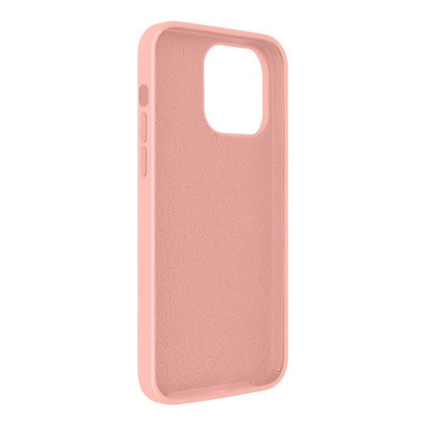 iPhone 14 Pro Max -kotelo Puolijäykkä Ohut Kevyt Pehmeä Sisäpuoli Moxie vaaleanpunainen Ljusrosa