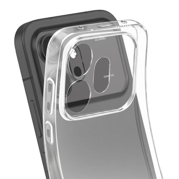 Ultra-tynd 0,5 mm transparent silikone cover til Honor 600 Vit