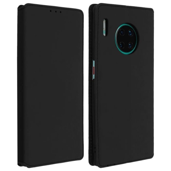Hölster - AVIZAR - Huawei Mate 30 Pro - Ekoskinn - Stöd funktion - Svart Svart