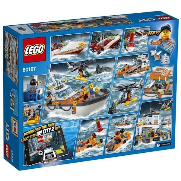 LEGO® City 60167 Coast Guard HQ Vit grå