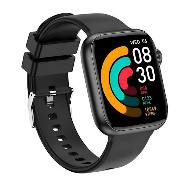 Forbundet ur med Bluetooth-opkald Kamerakontrol IGO Watch 3 Forever Black Svart