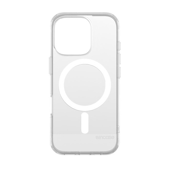 Coque iPhone 16 Pro - Incase - Slim Case MagSafe - Transparent - Semi-rigid - Polycarbonate Klar