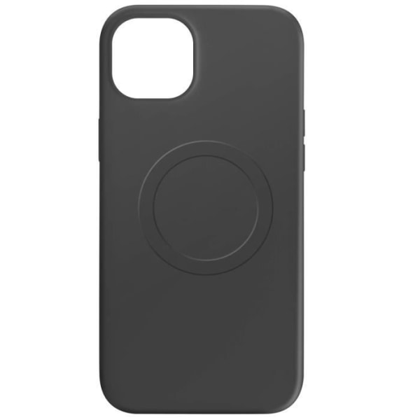 Beskyttelseskappe - AVIZAR - iPhone 15 Plus - Silikone Soft-touch - Sort - Indbygget MagSafe Svart