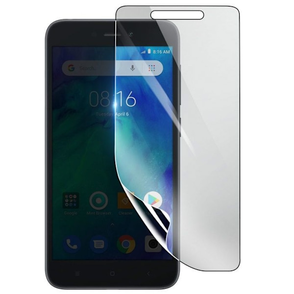 Skärmskydd till Xiaomi Redmi Go i 3mk Transparent Stötsäker Hydrogel Vit