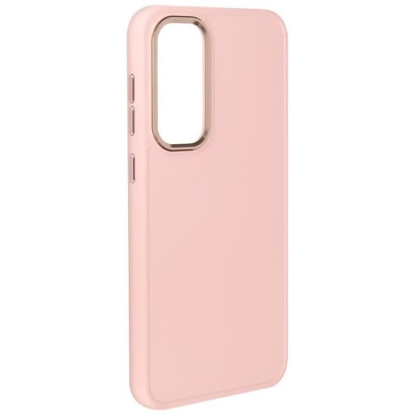 Etui til Samsung Galaxy S23 FE Rigid Contour Camera Metallic Powder Pink Rosa