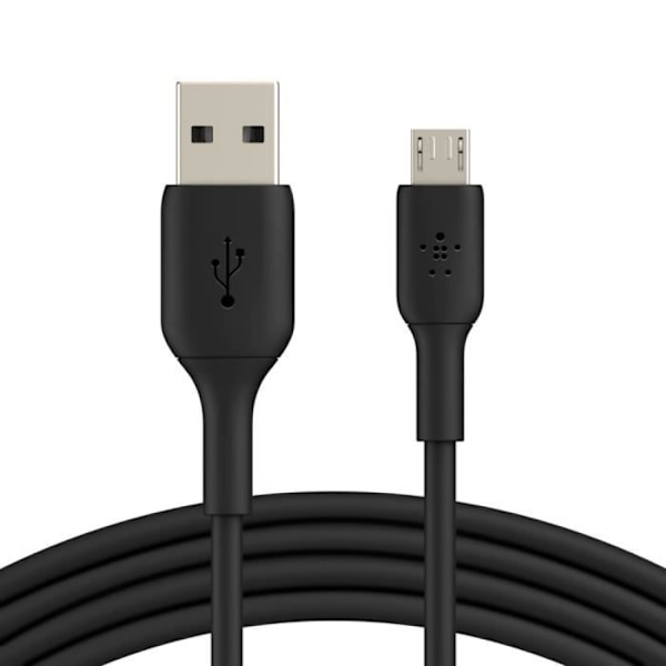 BELKIN - kaapeli - PVC A-MUSB 1M, BLK - PVC A-MUSB 1
