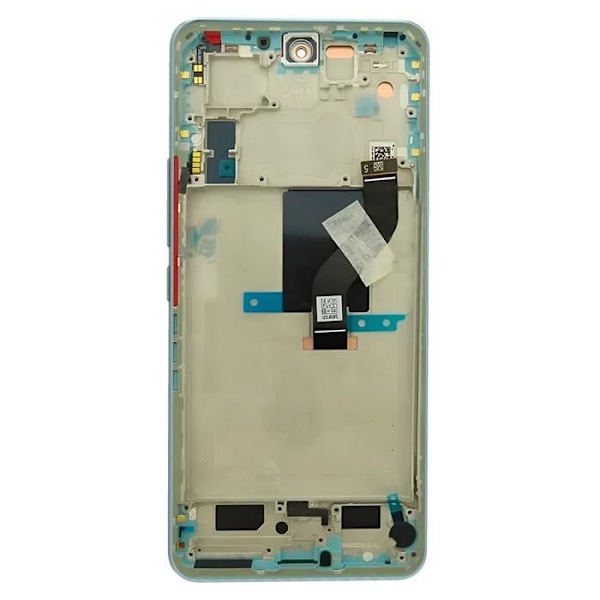 LCD-skärm + Touchscreen för Xiaomi 12 Lite - AVIZAR - Ljusgrön Chassi - Härdat glas - Förmonterad Grön
