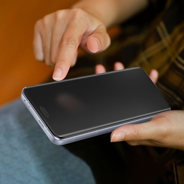 Toughened Glass til Honor Magic 7 Pro Anti-spion Hårdhed 9H Buet Sort Svart