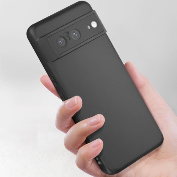 Coque - AVIZAR - Klassisk Etui - Blød Silikone - Sort - Google Pixel 8 Svart