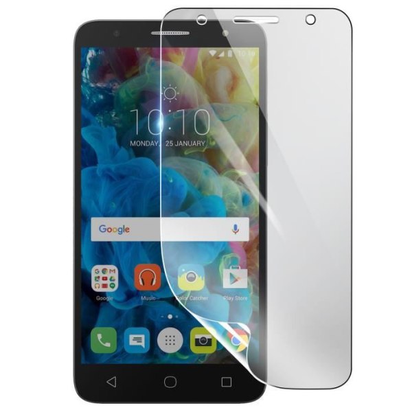 Näytönsuoja - 3MK - Alcatel Pop 4 Plus - Iskunkestävä Hydrogeeli - Naarmuuntumaton - Läpinäkyvä Transparent