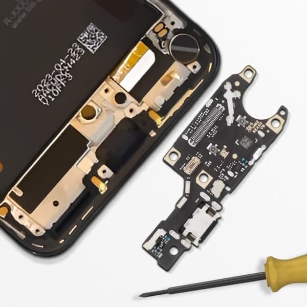 Opladningsstik til Honor 90 Relife Black Svart
