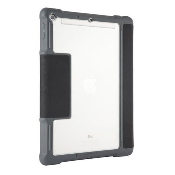 STM Folio Dux Plus flip-cover kompatibel med iPad 9.7 (2017/18 - 5./6. generation) Sort EDU