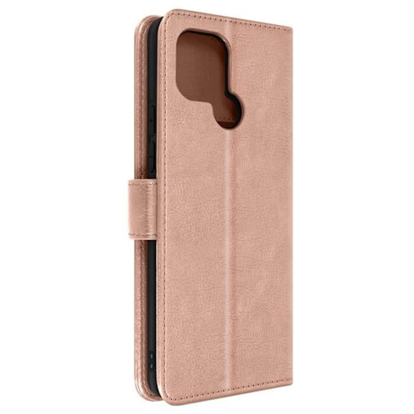 Etui til Xiaomi Redmi A1 2022 Wallet Flip og videoholder i rosa guld rosa guld