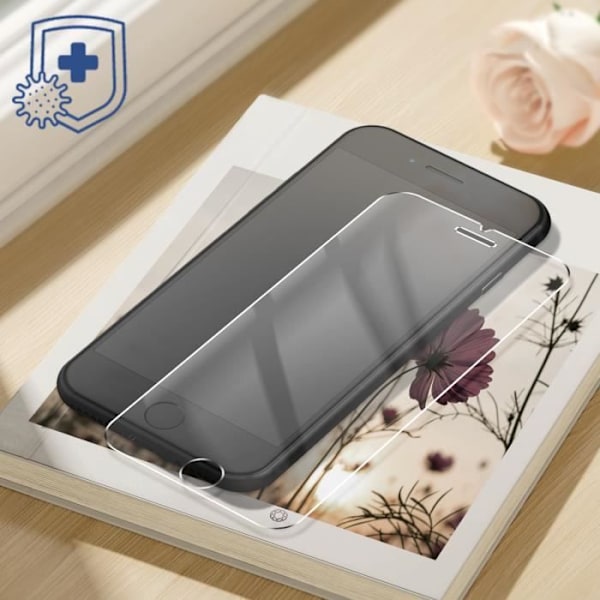 Joustava lasi iPhone 6, 6s, 7, 8, SE 2020/2022 Elinikäinen Force Glass -takuu Vit