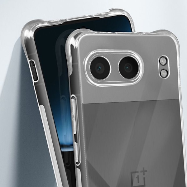 Skyddsfodral för OnePlus Nord 4 Stötsäkert Flexibelt Med Förstärkta Hörn Transparent Transparent