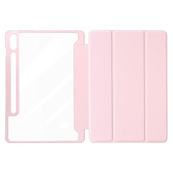 Hölster - DUX DUCIS - Toby - Rosa - Tangentbordssupport - Heltäckande skydd - Kompatibel med Galaxy Tab S9 FE Plus Rosa