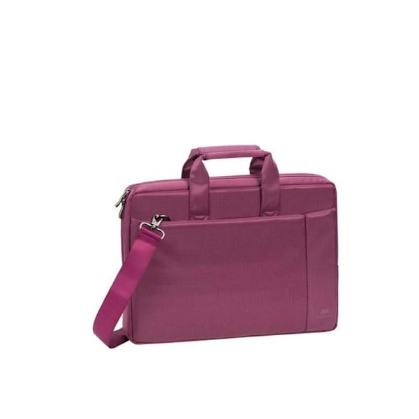 RIVACASE Notebook Taske - Central Series - Lilla - 15,6" - Lynlås - Udvendig lomme