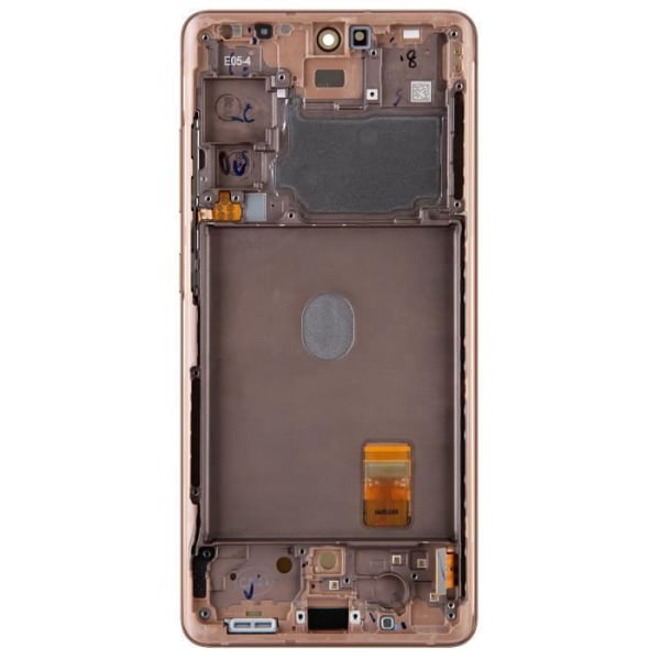 Samsung Galaxy S20 FE 4G Komplett Block LCD Touch Glas Original Orange