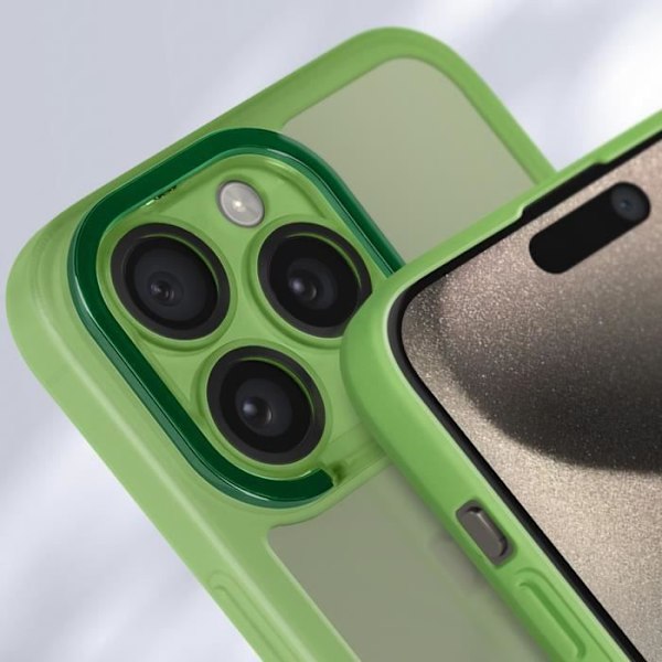 MagSafe kotelo iPhone 15 Pro Maxille - AVIZAR - Camgrip - Vihreä - Jäykkä - Synteettinen - Mixed Grön
