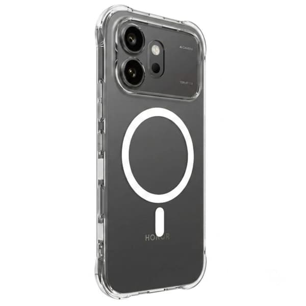 Coque til Honor 600 Stødabsorberende Magnetisk Forstærket Transparent Vit