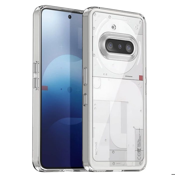Skyddsfodral för Nothing Phone 3a Stöttåligt Transparent Vit