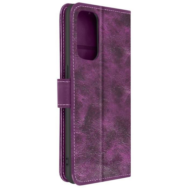 Plånboksfodral - AVIZAR - Oppo Find X3 Neo - Lila - Videostöd - Kortförvaring Lila