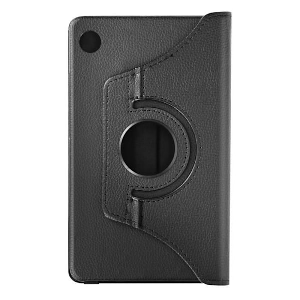 Fodral till Samsung Galaxy Tab A9 - AKASHI - Liggande Porträtt Roterande Stativ - Svart Svart