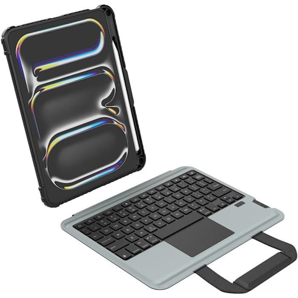 Nillkin Bumper GO näppäimistön suojakuori Apple iPad Pro 11 2024 Musta