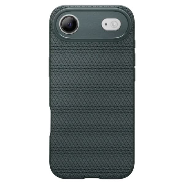 Coque til iPhone Air Model Liquid Air Blød Antiskrid Spigen SGP Mørkegrøn Grön