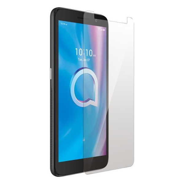 Skärmskydd - Alcatel - 1B 2020 - Härdat glas 9H - Transparent - Anti-fingeravtryck Klar vit