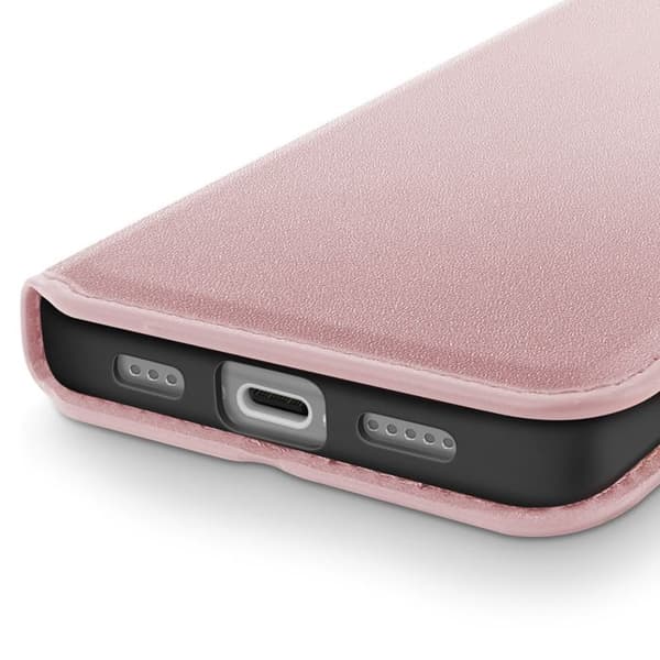 Folioetui - AVIZAR - iPhone 17 - Rosa - Kortholder - Video Støttefunktion Ros