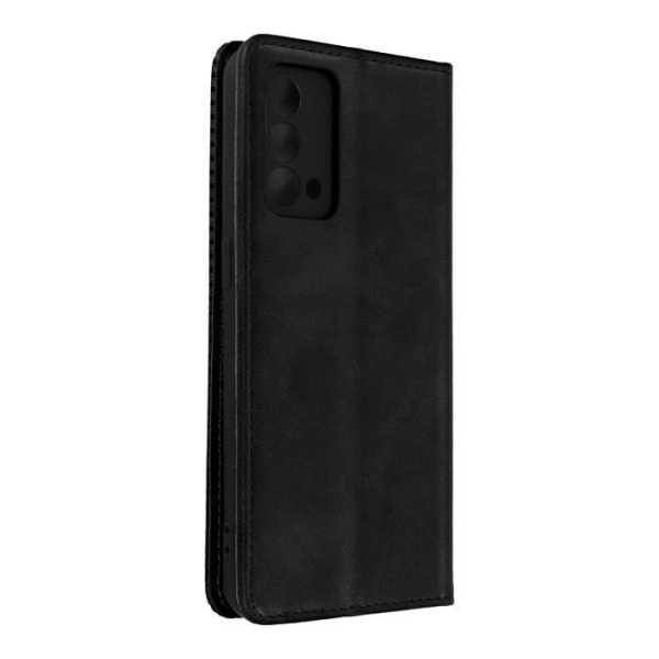 Realme GT Master Edition Flip Wallet Case Video Tukitoiminto Musta Svart