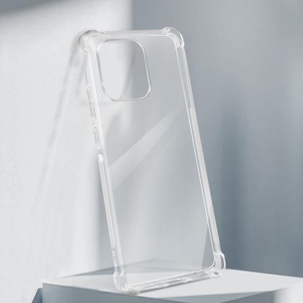 Fodral - AVIZAR - Motorola Edge 50 Pro - Stötsäker - Flexibel - Förstärkta hörn Transparent
