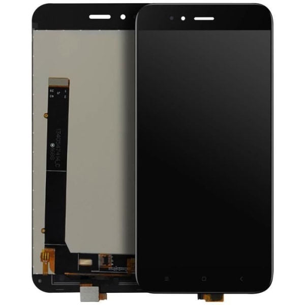 Bloc Complet - XIAOMI - Xiaomi Mi A1 - LCD-skærm 5,5 tommer - Berøringsglas - Forudsamlet Svart