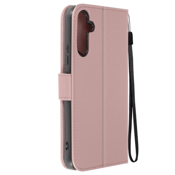 Rabbit Case til Samsung A54 5G Wallet Video Support Håndledsrem Pink