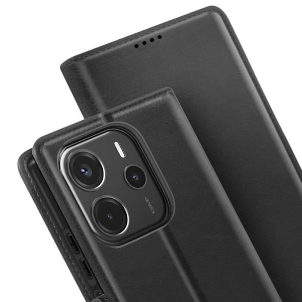 Fodral för Xiaomi Redmi Note 14 4G Videostöd Svart Svart