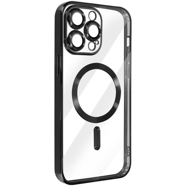 Coque - Apple - iPhone 14 Pro - Silikoni - Musta - Yhteensopiva MagSafe Svart