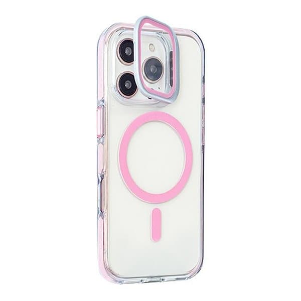 Coque Hooke MagSafe iPhone 16e Rose Ros