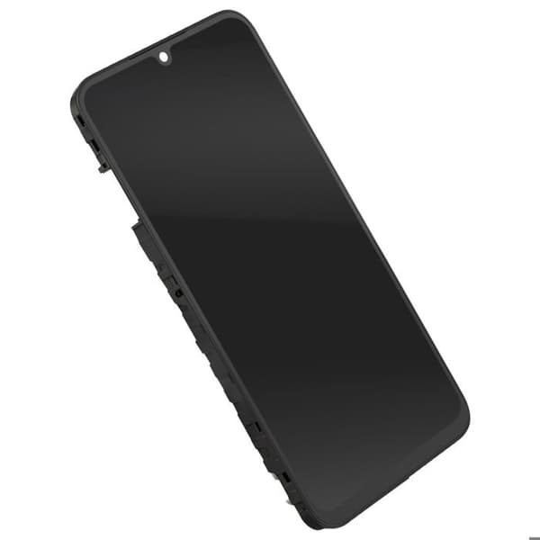 Fuldskærm til Samsung Galaxy A25 5G LCD TFT-panel med sort chassis Svart
