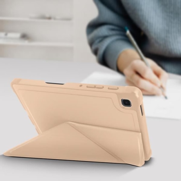 Suojakuori Samsung Tab A7 Lite -puhelimelle Moniasentoinen läppävahvistettu Shell Rose Gold -kuori