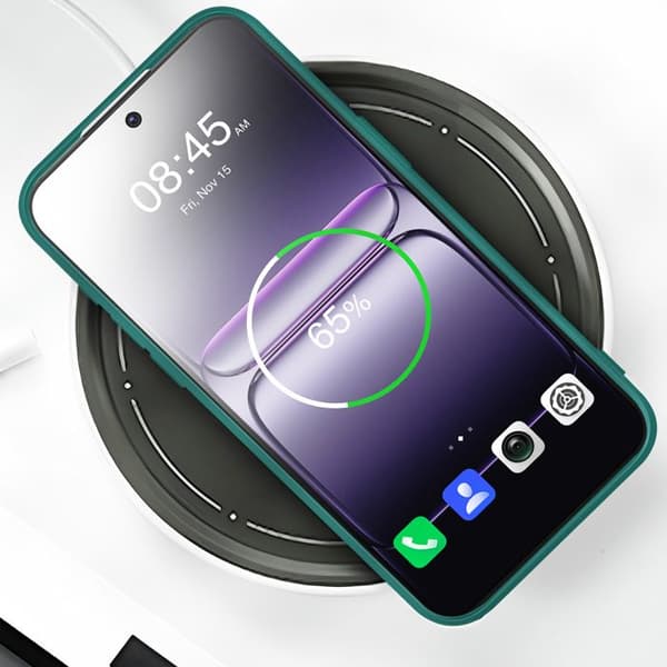 Siliconfodral - AVIZAR - OnePlus Nord CE5 - Grangrön - Soft-Touch - Halkskyddande Grön