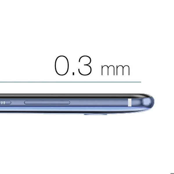 HTC U11 skärmskydd Ultra-resistent härdat glas 9H hårdhet Vit