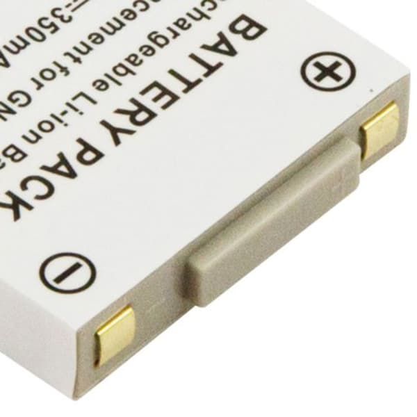 Batteri för GN Netcom 9120 / 9125 Hörlurar Li-polymer 3.7V 350mAh Ref AHB602823 Vit
