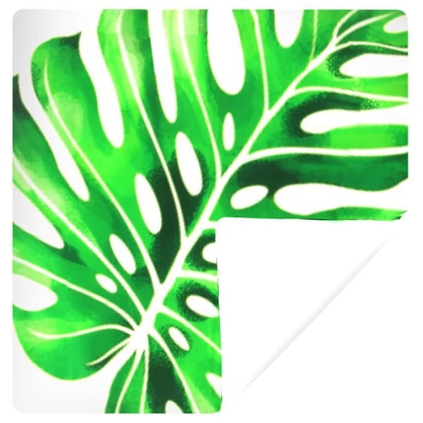 Set med 2 Kuddöverdrag 40x40 cm Monstera-motiv Grön