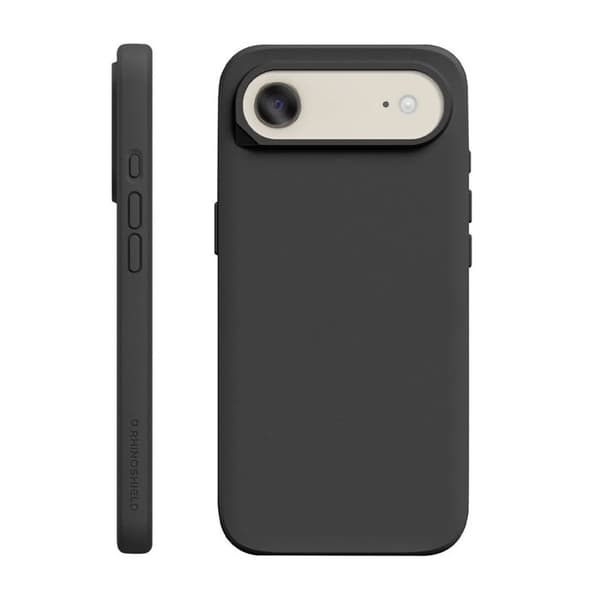 iPhone Air Cover Model SolidX Stødabsorberende 3.5 m MIL-STD 810G certificeret Rhinoshield Sort Svart