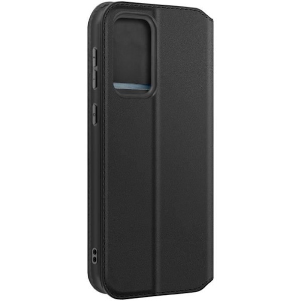 Étui AVIZAR til Samsung Galaxy A35 5G - Sort - Klap til kort og videostativ Svart