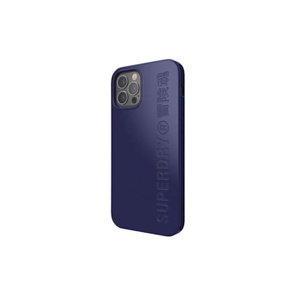 Coque til Apple iPhone 12 / 12 Pro - Superdry - Snap Case Komposterbar - Blå Blå