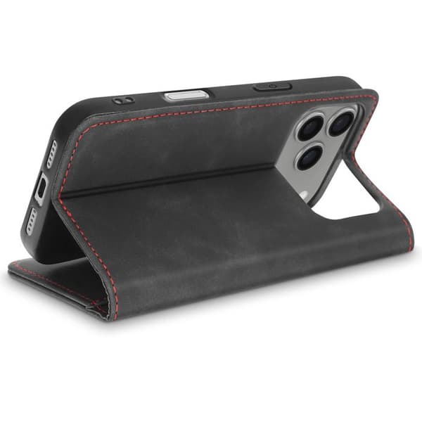 iPhone 17 Pro Etui - TACTICAL - Model Xproof - Video Støtte - Kortlomme - Sort Svart